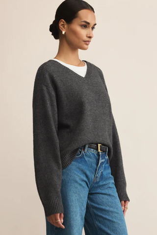 Eloise Sweater, Charcoal Heather