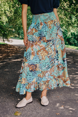 Luelle Skirt, Born to Fly Print