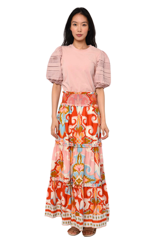 Raquel Skirt, Rosetti Print