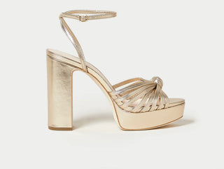 Rivka Platform Sandal, Champagne
