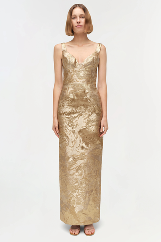 Viella Gown, Gold