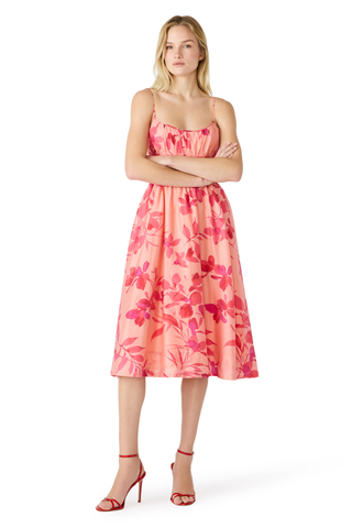 Gwen Dress, Burnt Coral