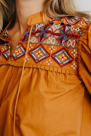Diella Top, Caramel