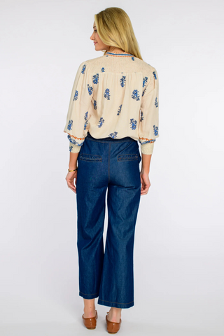 Emily Top, Handkerchief Ivory