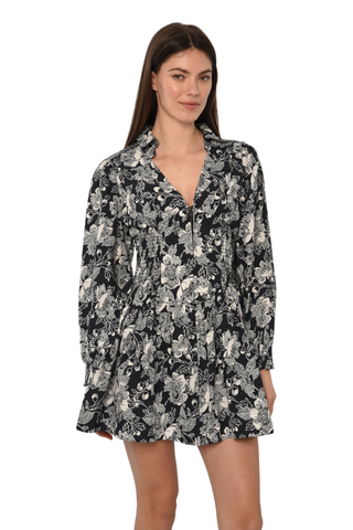 Gia Mini Dress, Moonlit Floral