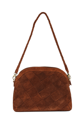Carmen Bag, Grande Weave Brown