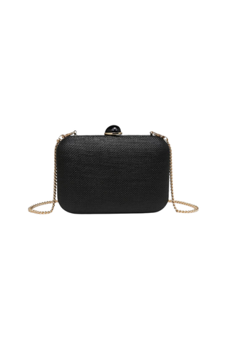 Roley Evening Bag, Black