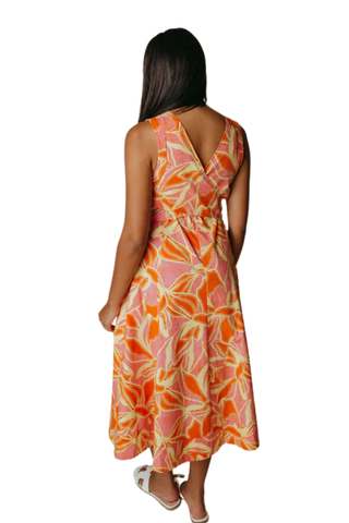 Market Dress, Caldera Blooms