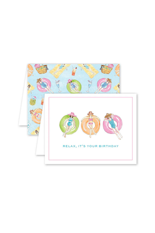 Cabana Birthday - Single Card