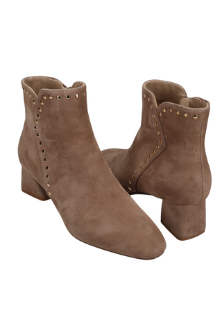 Zoey Bootie, Military Suede