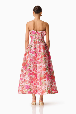 Floralie Gown, Pink Floral