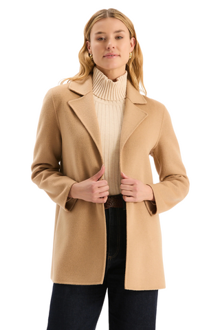 Shannon Car Coat, Camel