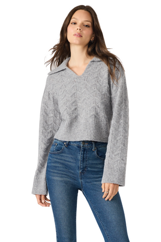 Esther Sweater, Grey Heather