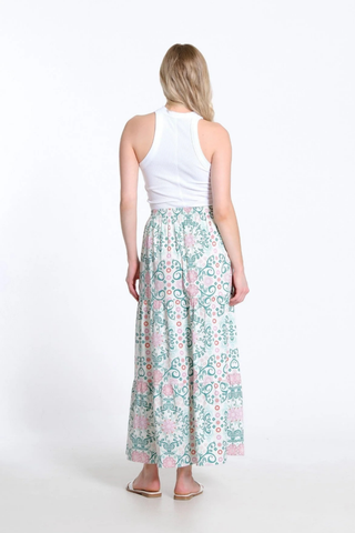 Gardenia Skirt, Beach Bougainvilla