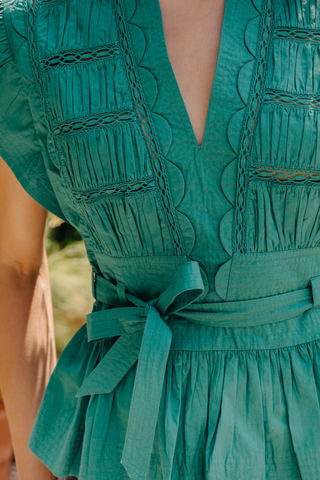 Madelyn Top, Foliage Green