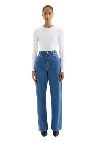 Relaxed Leg Jean, Fresh Blue