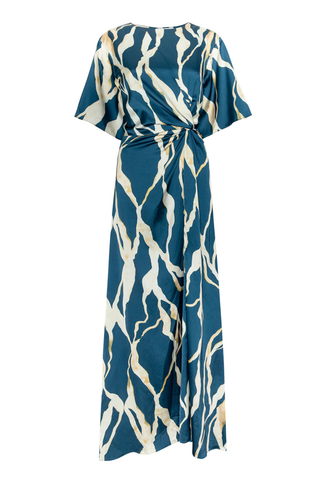 Asah Dress, Vertical Abstract