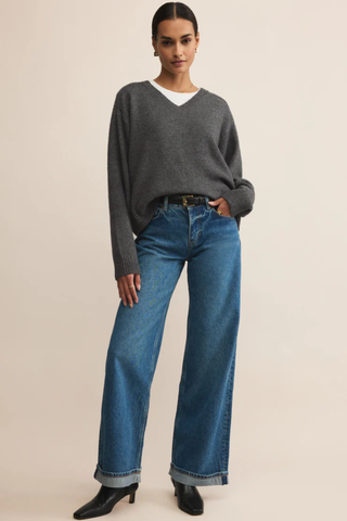 Eloise Sweater, Charcoal Heather