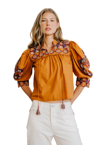 Diella Top, Caramel