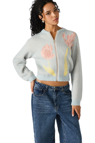 Jena Sweater Jacket, Multi