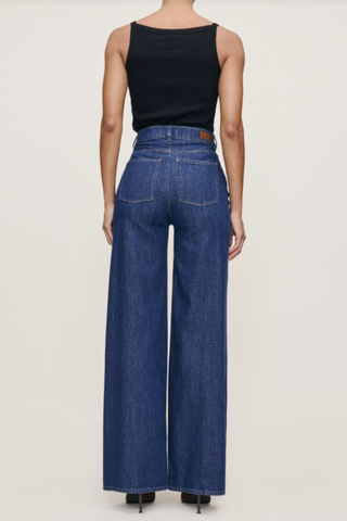Hepburn Wide Leg Jean, Inkwell