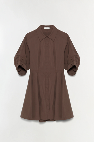 Jazzie Mini Dress, Chocolate