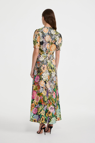 Lea Long Dress, Aster Garden