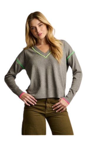 Pop Stix Sweater, Grey Shadow