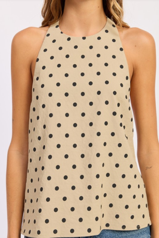 Hadley Top, Tan Black