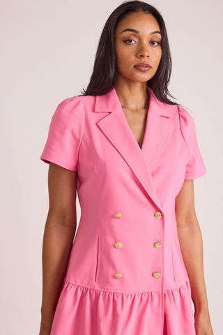 Diana Dress, Pink Punch