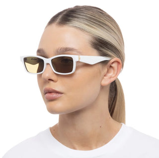 Plateaux Sunglasses, White