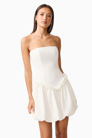 Ruby Mini Dress, White