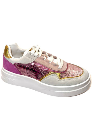 Xenia Sneaker, White Lilac