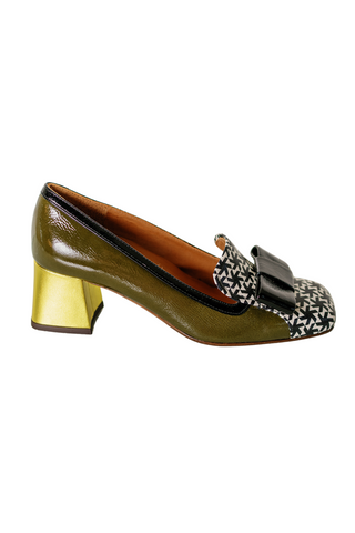 Vylano Heeled Loafer, Spark Multi