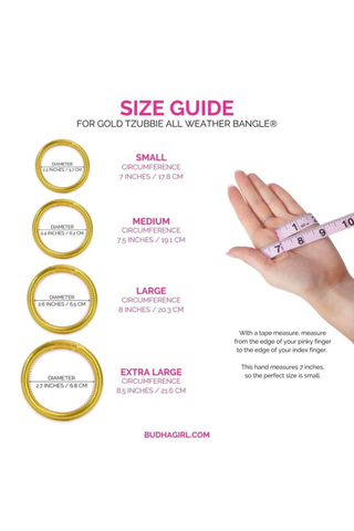 Tzubbie All Weather Bangle, Gold