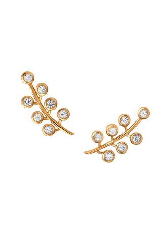 Berry Pave Ear Climber