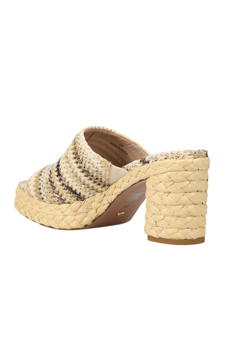 Capree-2 Wedge, Natural Crochet