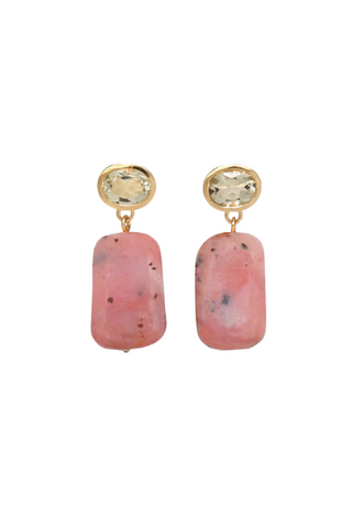 Rosado Earrings, Pink