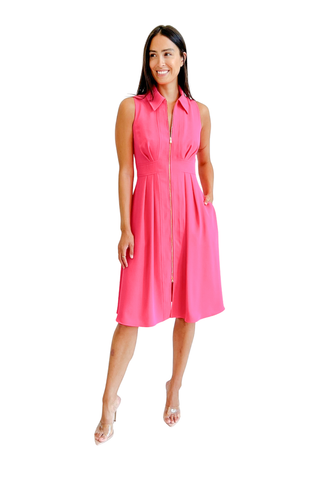 Farfalla Dress, Magenta Milano