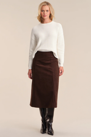 Daphne Cropped Pullover, Chalk