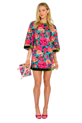 London Dress, Vintage Roses