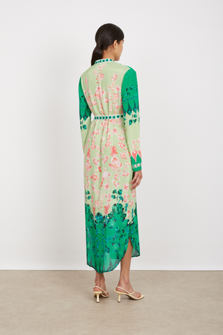 Molly-D Dress, Floral Terrazzo
