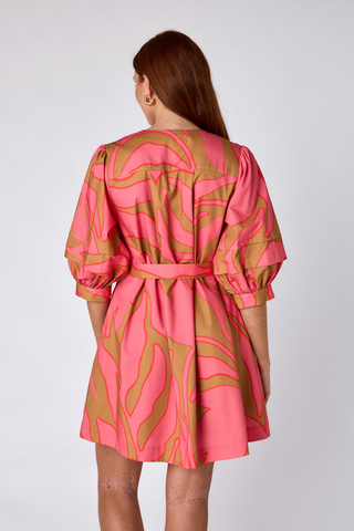 Lennie Dress, Pressed Floral
