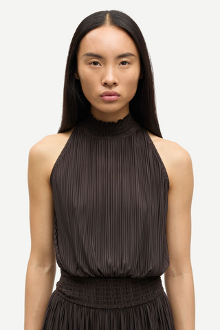 Uma Dress, Black Coffee