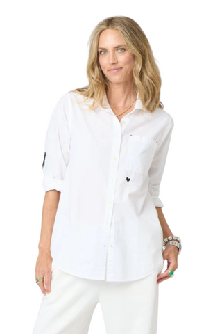 Mia Shirt, Classic White