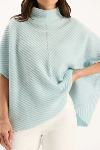 Lucia Cashmere Capelet, Above the Clouds