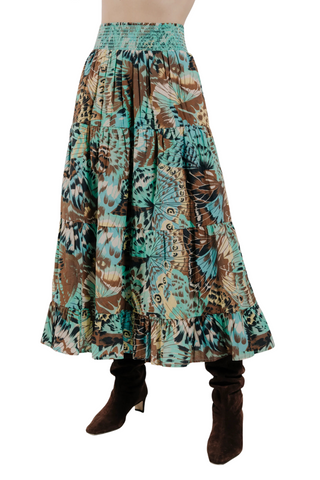 Luelle Skirt, Born to Fly Print