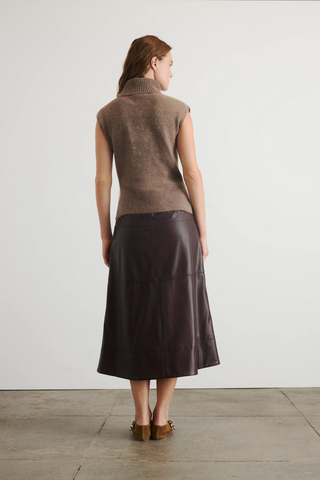 Aaron Knit Top, Walnut