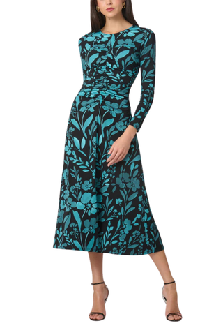 Max Dress, Jet/Teal