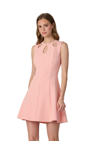 melon pink dress Tuckernuck Melon Peplum Antoinette Gown Melon / 6